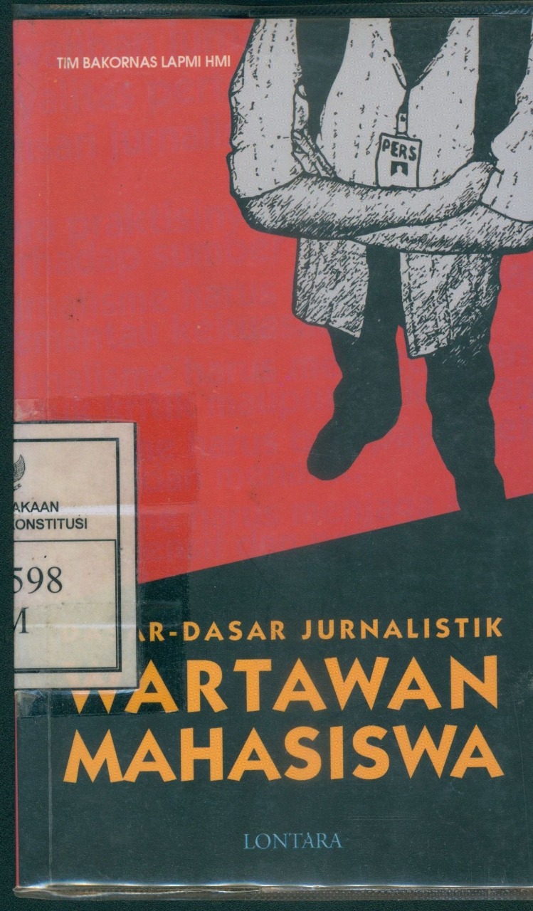 Cover Dasar-Dasar Jurnalistik Wartawan Mahasiswa