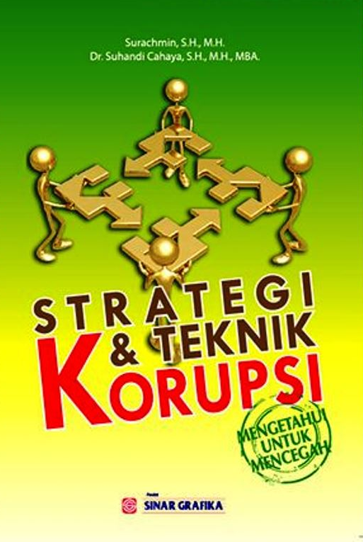Cover Strategi & Teknik Korupsi / Surachmin