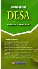 Cover Undang-undang desa :  UU RI no. 6 tahun 2014 / Redaksi Sinar Grafika